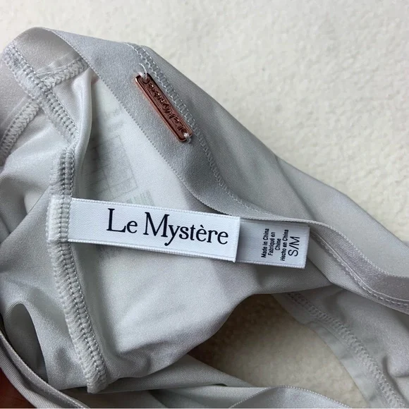 NWT New Le Mystere Light Gray Infinite Comfort Brief Panties in Quartz - Picture 4 of 4
